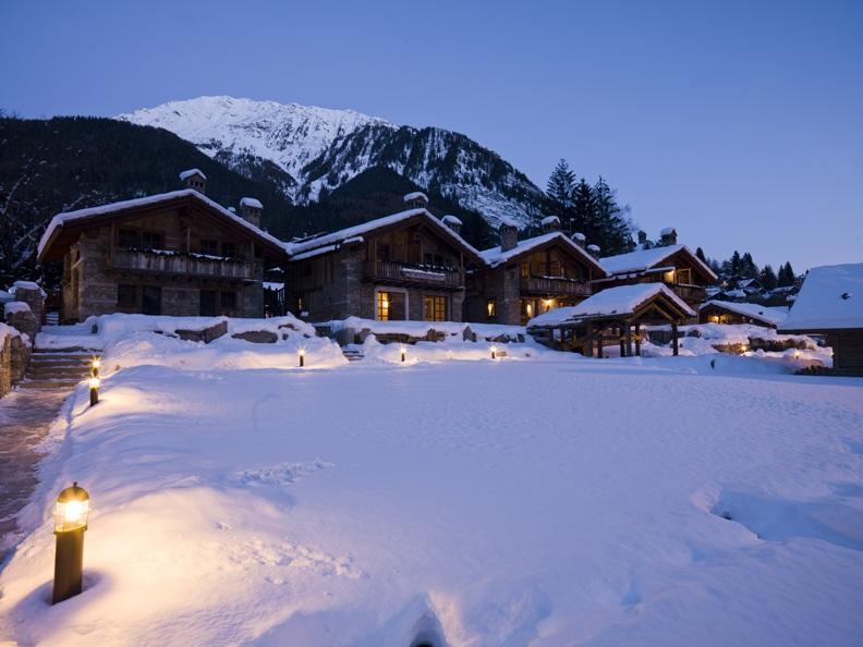 Au Coeur Des Neiges & Spa Courmayeur Exteriér fotografie